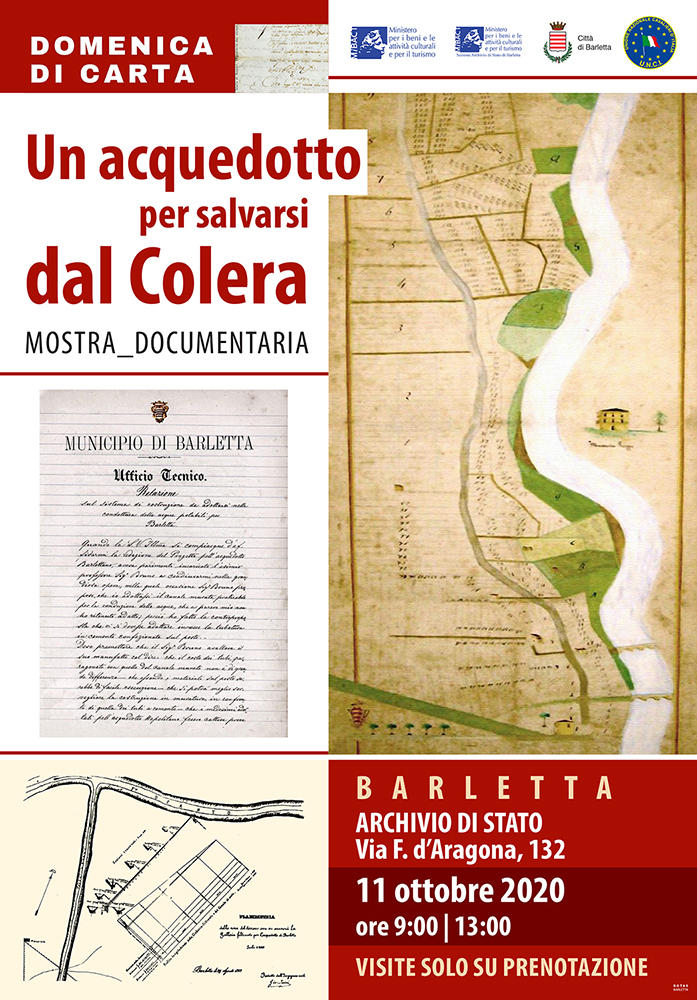 Domenica di Carta 2020. Un acquedotto per salvarsi dal colera.